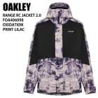 OAKLEY ꡼ FOA406098 RANGE RC JACKET OXIDATION PRINT LILAC 24-25   㥱å Ρܡ 