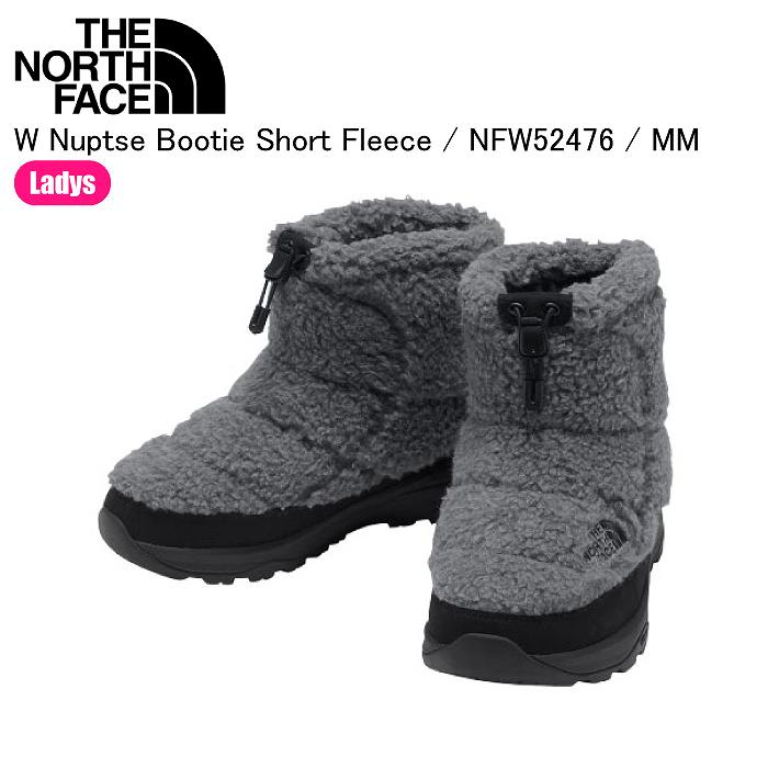 THE NORTH FACE ノースフェイス NFW52476 W Nuptse Bootie Short