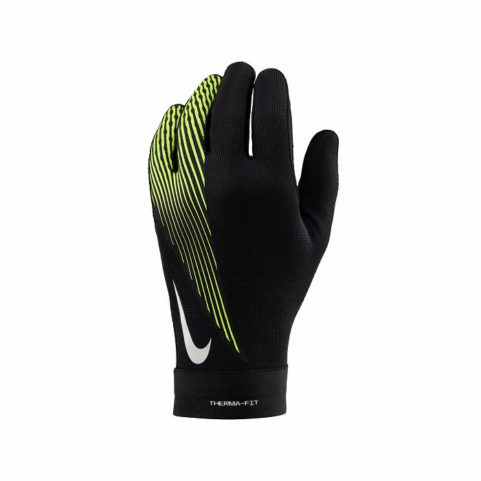 NIKE ナイキ ACADEMY THERMAFIT GLOVES(ブラック×ボルト) HF0546 013