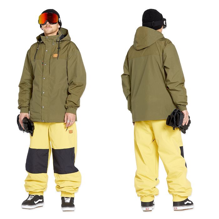 VOLCOM ボルコム LONGO GORE-TEX JACKET IVY 24-25 ウエア ユニ
