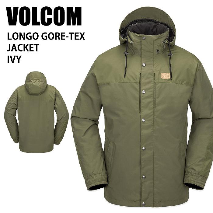 VOLCOM ボルコム LONGO GORE-TEX JACKET IVY 24-25 ウエア ユニ