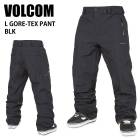 VOLCOM �ܥ륳�� L GORE-TEX PANT BLK 24-25 ������ ��˥��å��� �ѥ�� ������ ���Ρ��ܡ��� �����ƥå��� �ɿ�  G1352505