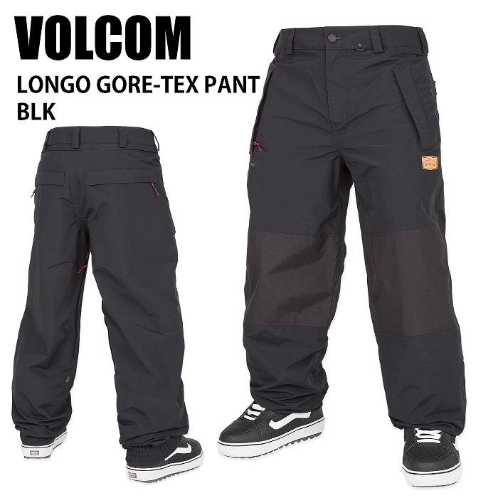 VOLCOM ボルコム LONGO GORE-TEX PANT BLK 24-25 ウエア ユニセックス