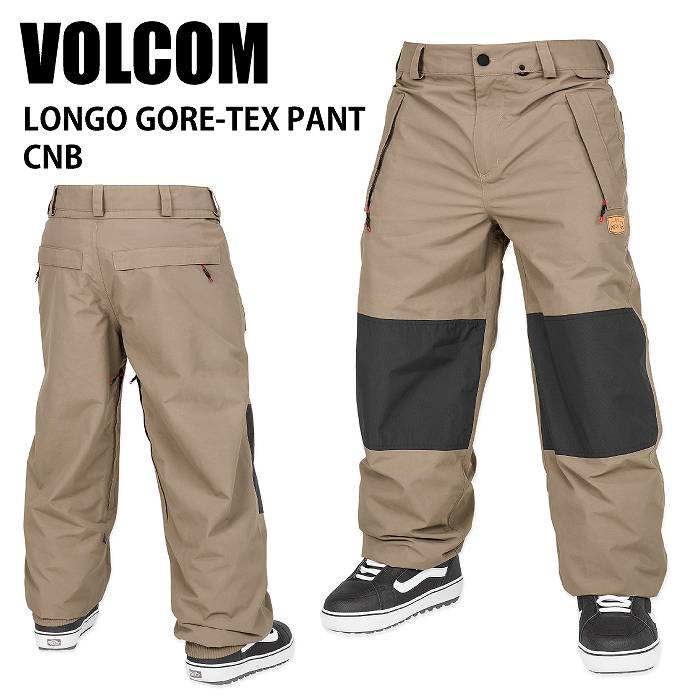 ボルコム ゴアテックス スノーボードパンツ VOLCOM ボルコム LONGO GORE-TEX PANT CNB 24-25 ウエア ユニ