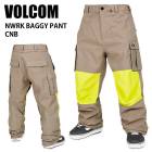 VOLCOM �ܥ륳�� NWRK BAGGY PANT CNB 24-25 ������ ��˥��å��� �ѥ�� ������ ���Ρ��ܡ���  G1352509