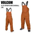 VOLCOM �ܥ륳�� V.CO SPARTA BIB OVERALL CRL 24-25 ������ ��˥��å��� �ѥ�� ������ ���Ρ��ܡ���  G1352513