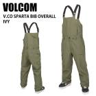 VOLCOM �ܥ륳�� V.CO SPARTA BIB OVERALL IVY 24-25 ������ ��˥��å��� �ѥ�� ������ ���Ρ��ܡ���  G1352513