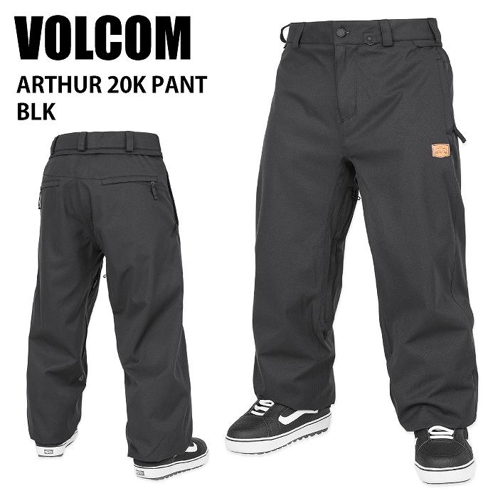 VOLCOM ܥ륳 ARTHUR 20K PANT BLK 24-25  ˥å ѥ  Ρܡ  G1352514