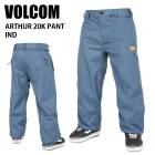 VOLCOM �ܥ륳�� ARTHUR 20K PANT IND 24-25 ������ ��˥��å��� �ѥ�� ������ ���Ρ��ܡ���  G1352514