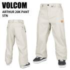 VOLCOM �ܥ륳�� ARTHUR 20K PANT STN 24-25 ������ ��˥��å��� �ѥ�� ������ ���Ρ��ܡ���  G1352514