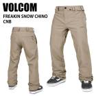VOLCOM �ܥ륳�� FREAKIN SNOW CHINO CNB 24-25 ������ ��˥��å��� �ѥ�� ������ ���Ρ��ܡ���  G1352515