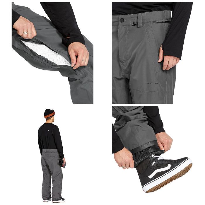 VOLCOM ボルコム DUA GORE-TEX PANT CHR 24-25 ウエア ユニセックス