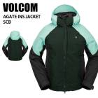 VOLCOM �ܥ륳�� AGATE INS JACKET SCB 24-25 ������ ��ǥ����� ���㥱�å� ������ ���Ρ��ܡ���  H0452510