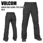 VOLCOM ܥ륳 KNOX INS GORE-TEX PANT BLK 24-25  ǥ ѥ  Ρܡ  ɿ  H1252501