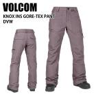 VOLCOM �ܥ륳�� KNOX INS GORE-TEX PANT DLV 24-25 ������ ��ǥ����� �ѥ�� ������ ���Ρ��ܡ��� ���� �ɿ�  H1252501