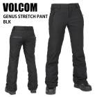 VOLCOM �ܥ륳�� GENUS STRETCH PANT BLK 24-25 ������ ��ǥ����� �ѥ�� ������ ���Ρ��ܡ���  H1352510