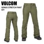 VOLCOM �ܥ륳�� GENUS STRETCH PANT IVY 24-25 ������ ��ǥ����� �ѥ�� ������ ���Ρ��ܡ���  H1352510