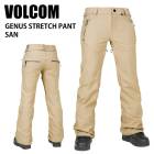 VOLCOM �ܥ륳�� GENUS STRETCH PANT SAN 24-25 ������ ��ǥ����� �ѥ�� ������ ���Ρ��ܡ���  H1352510
