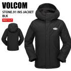 VOLCOM �ܥ륳�� STONE.91 INS JACKET BLK 24-25 ������ ���å� ����˥� ���㥱�å� ������ ���Ρ��ܡ��� �Ҷ���  I0452503