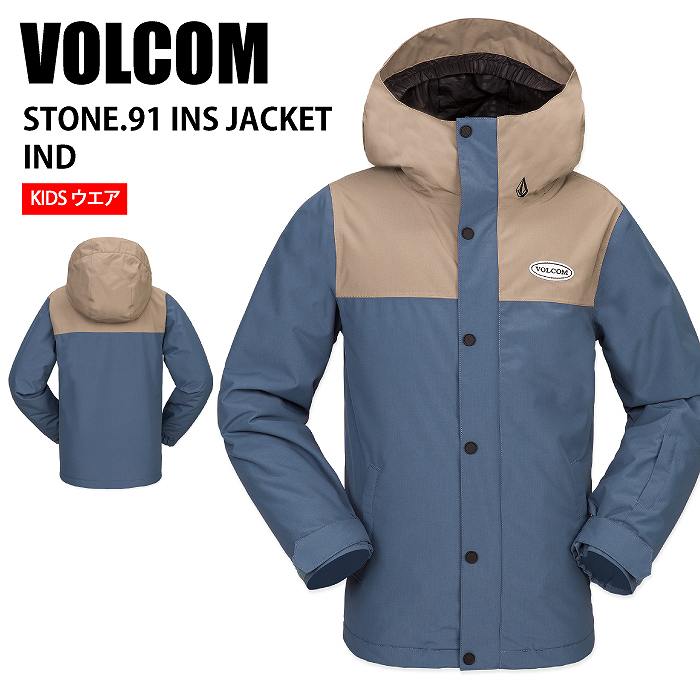 VOLCOM ボルコム STONE.91 INS JACKET IND 24-25 ウエア キッズ