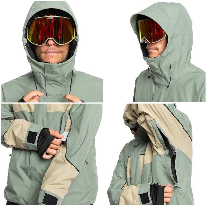 QUIKSILVER クイックシルバー EQYTJ03467 HIGH ALTITUDE GORE-TEX JK