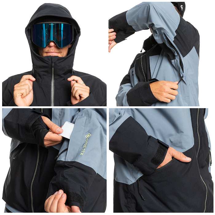 QUIKSILVER クイックシルバー EQYTJ03477 FOREVER STRETCH GORE-TEX JK