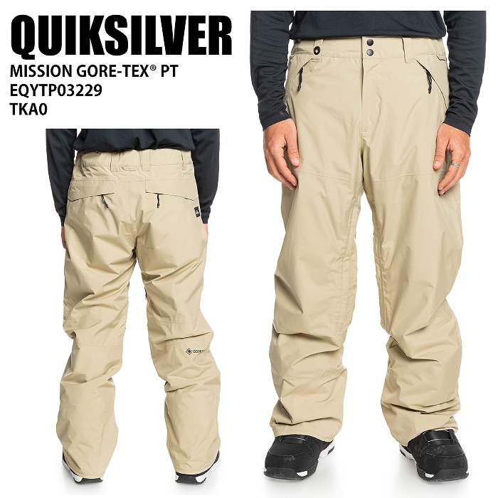 QUIKSILVER クイックシルバー EQYTP03229 MISSION GORE-TEX PT TKA0 24