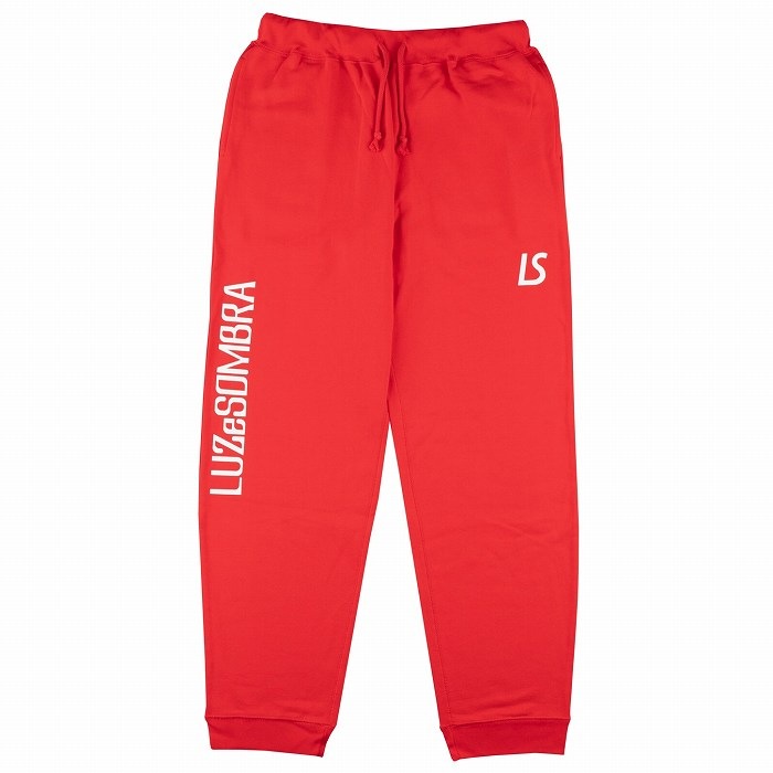 LUZESOMBRA ルースイソンブラ STANDARD SWEAT LONG PANTS(レッド