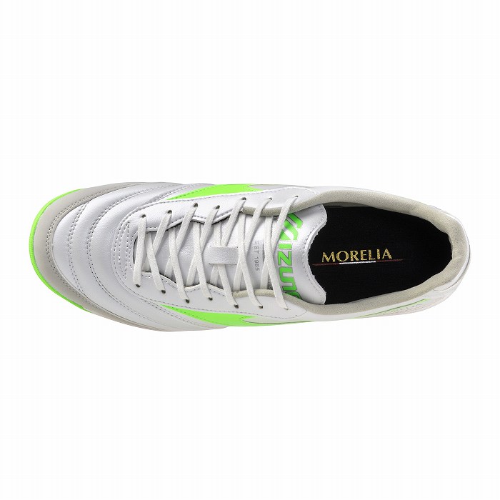 MIZUNO ミズノ モレリア サラ PRO TF(ホワイト×グリーン) Q1GB251337