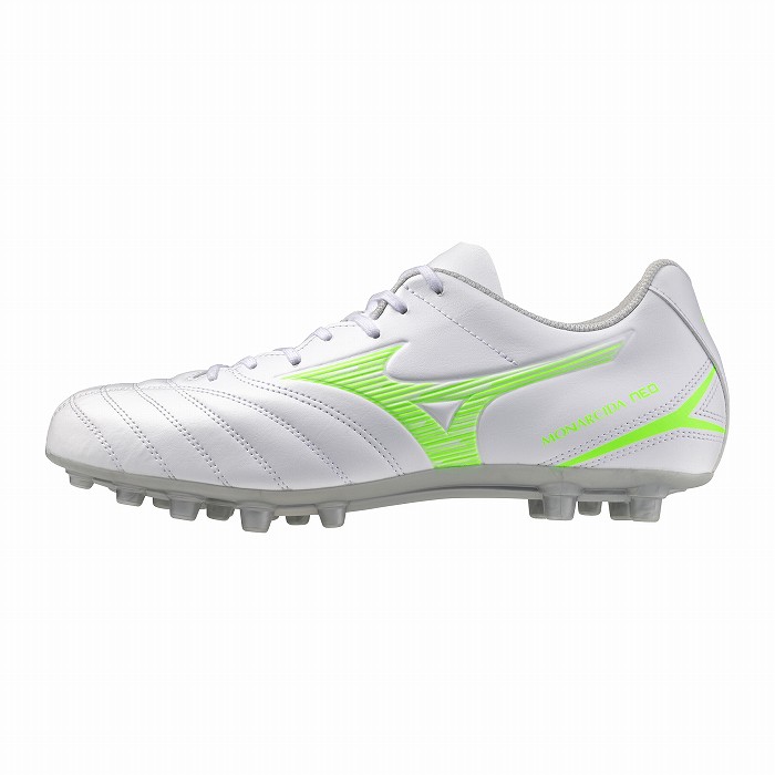 Mizuno サッカーシューズ ホワイト/グリーン Mizuno サッカー