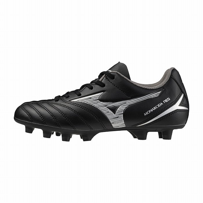 超歓迎された Mizuno DNAサッカースパイク ブラック/シルバー シューズ