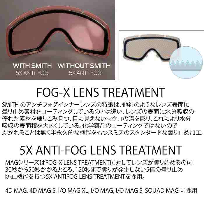 SMITH スミス SQUAD スカッド PROPER PINK 010275134 スミスゴーグル