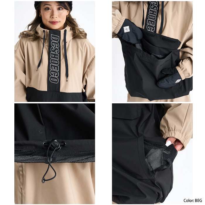 DC ディーシーシューズ DJK243932 24 DC SNOW BLK 24-25 ウエア ユニ