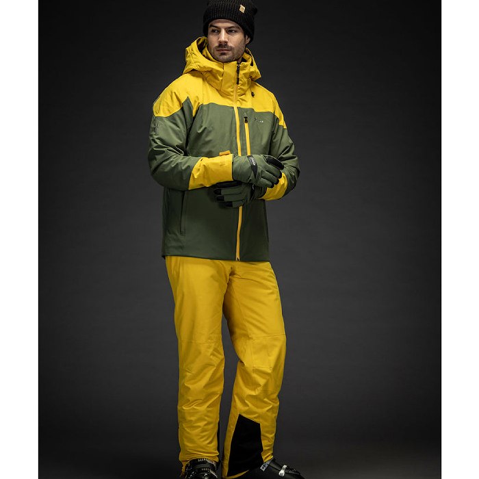 PHENIX フェニックス ESM24OB30 Legacy 4Way Stretch Pants MUSTARD 24