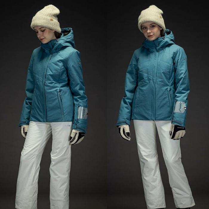 PHENIX フェニックス ESW24OT66 Stitched Print Accent Jacket