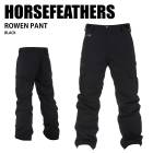HORSEFEATHERS ۡե ROWEN PANT BLACK 24-25  ˥å ѥ  Ρܡ