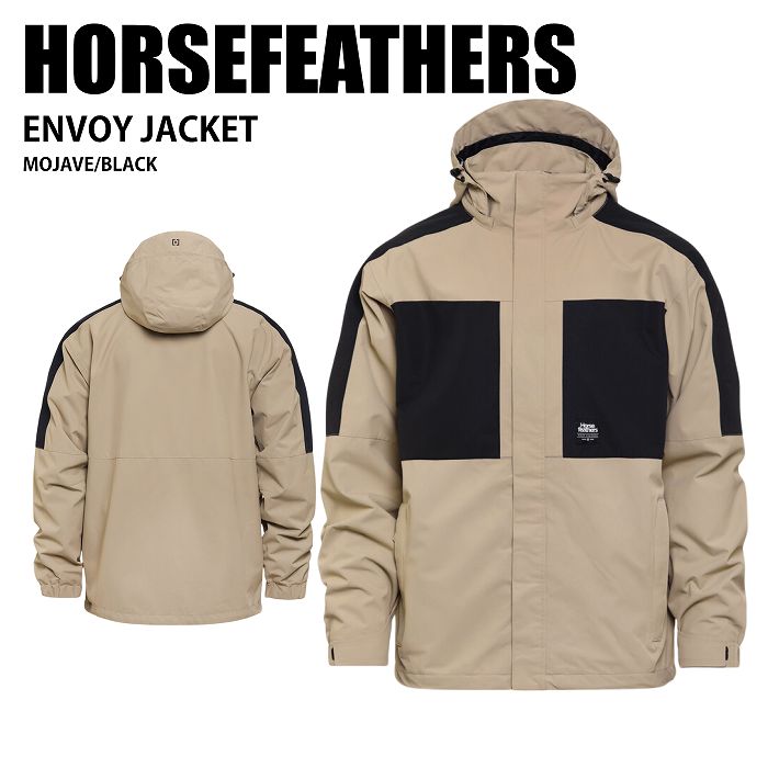 HORSEFEATHERS �ۡ����ե������� ENVOY JACKET MOJAVE/BLACK 24-25 ������ ��˥��å��� ���㥱�å� ������ ���Ρ��ܡ���