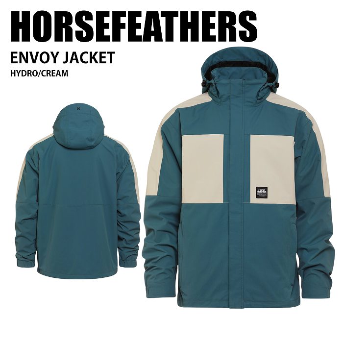 HORSEFEATHERS �ۡ����ե������� ENVOY JACKET HYDRO/CREAM 24-25 ������ ��˥��å��� ���㥱�å� ������ ���Ρ��ܡ���