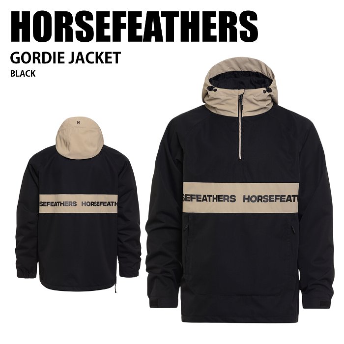 HORSEFEATHERS �ۡ����ե������� GORDIE JACKET BLACK 24-25 ������ ��˥��å��� ���㥱�å� ������ ���Ρ��ܡ���