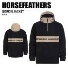 HORSEFEATHERS ۡե GORDIE JACKET BLACK 24-25  ˥å 㥱å  Ρܡ