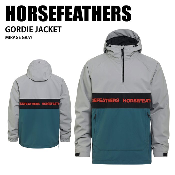 HORSEFEATHERS �ۡ����ե������� GORDIE JACKET MIRAGE GRAY 24-25 ������ ��˥��å��� ���㥱�å� ������ ���Ρ��ܡ���
