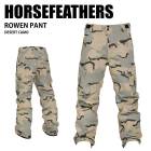 HORSEFEATHERS ۡե ROWEN PANT DESERT CAMO 24-25  ˥å ѥ  Ρܡ