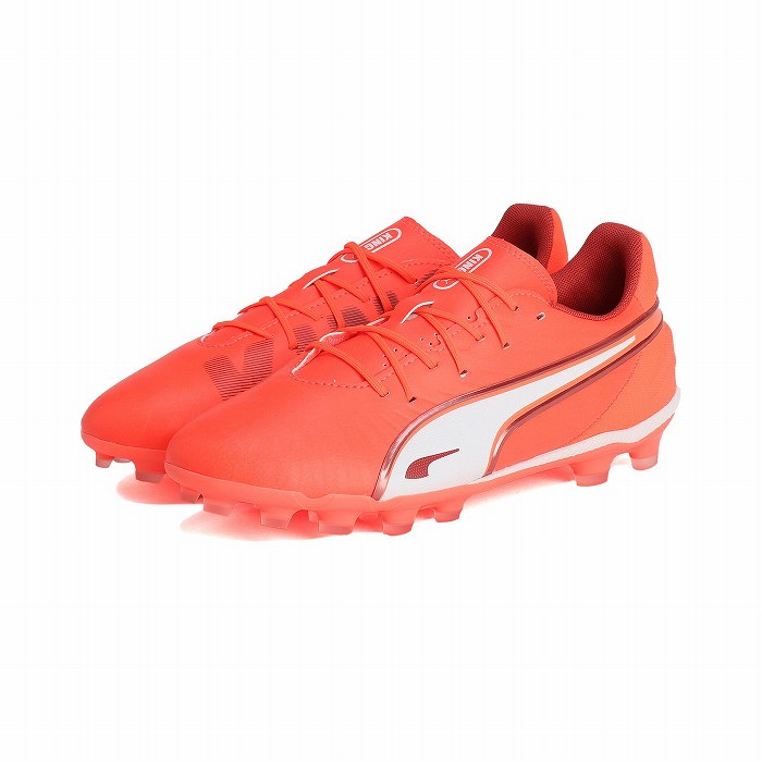 PUMA プーマ キング マッチ HG+ MID JR(グローイングレッド) 10832101 