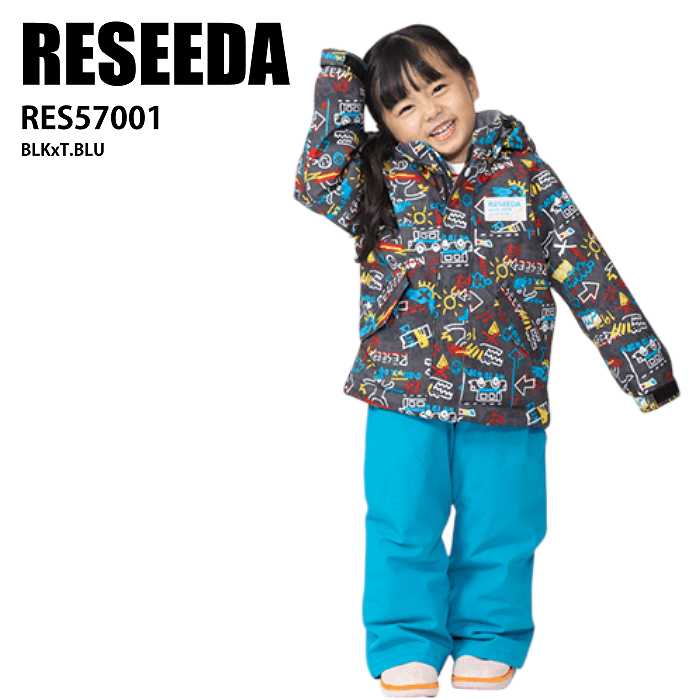 RESEEDA レセーダ RES57001 009R634 BLKxT.BLU 24-25 ウエア キッズ