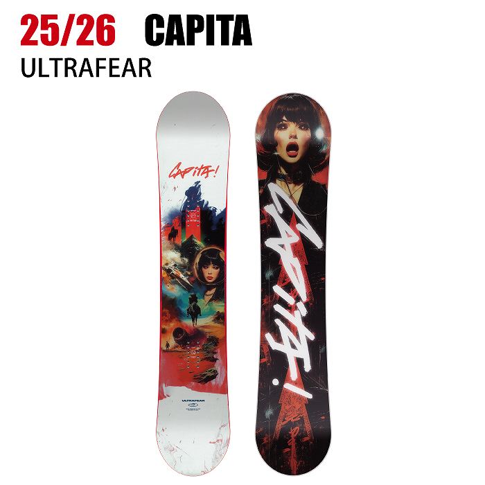 CAPITA ULTRAFEAR キャピタル ウルトラフィア 2026 CAPITA キャピタ ULTRAFEAR ウルトラフィアー 25-26 ボード板
