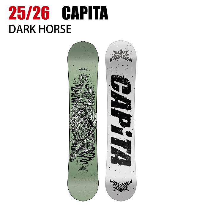 CAPITA:キャピタ:156:フラックスSF 2026 CAPITA キャピタ DARK HORSE ダークホース 25-26 ボード板