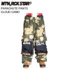 MTN.ROCK STAR ޥƥå PARACHUTE PANTS ѥ饷塼ȥѥ CLOUD CAMOޥ MRS 25-26  Ρܡ