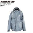 MTN.ROCK STAR ޥƥå WORKER JACKET 㥱å DENIMޥ MRS 25-26  Ρܡ
