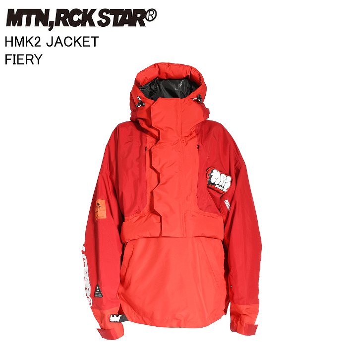 MTN ROCK STAR 赤ジャケット MTN.ROCK STAR マウンテンロックスター HARUMAKI2 JACKET