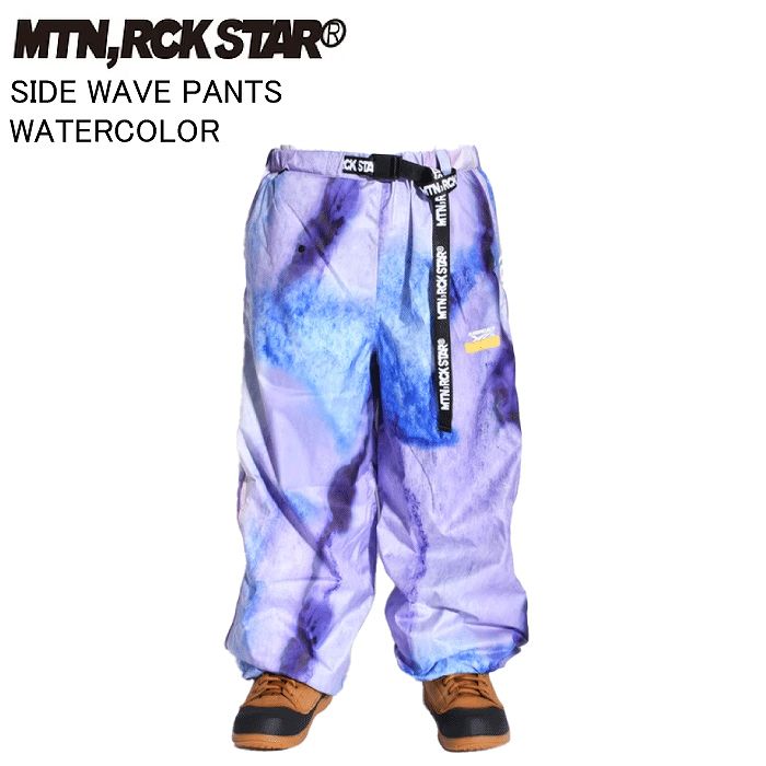 MTN.ROCK STAR マウンテンロックスター SIDE WAVE PANTS サイド